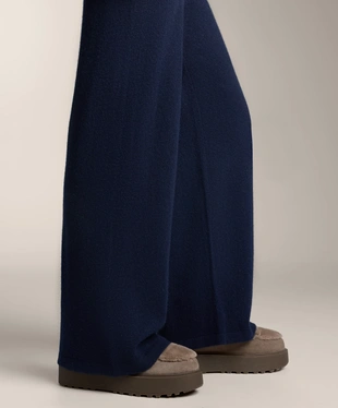 STRAIGHT LEG 100% CASHMERE TROUSERS- Заказать в России