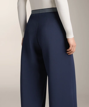 SUPER HIGH RISE TROUSERS WITH BRUSHED MODAL- Заказать в России