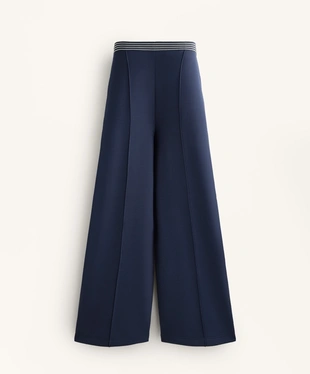 SUPER HIGH RISE TROUSERS WITH BRUSHED MODAL- Заказать в России