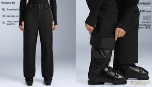 PRIMALOFT® FEEL THE PERFORMANCE TM SKI WATERPROOF RELAXED STRAIGHT-LEG TROUSERS- Заказать в России