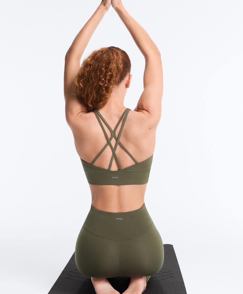 Спортивный топ средней поддержки comfortlux с чашечками