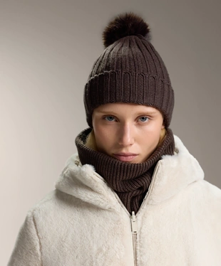 RIB KNIT SNOOD- Заказать в России