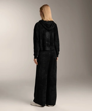 FINE CHENILLE HOODED JACKET- Заказать в России