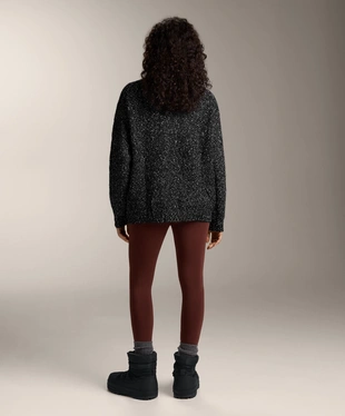 V-NECK NEPS CARDIGAN 27% WOOL- Заказать в России