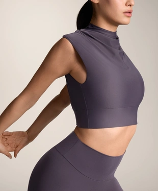 DRAPED NECK COMFORTLUX TANK TOP- Заказать в России