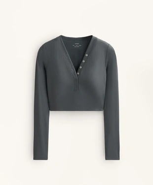 COMFORTLUX LONG-SLEEVED RIB T-SHIRT- Заказать в России