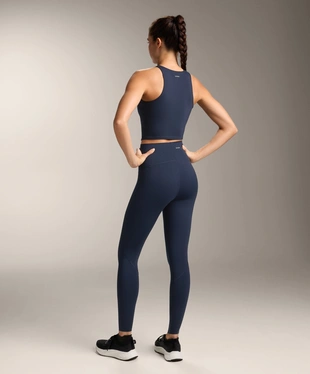 COMPRESSIVE HIGH RISE ANKLE-LENGTH BASIC LEGGINGS- Заказать в России