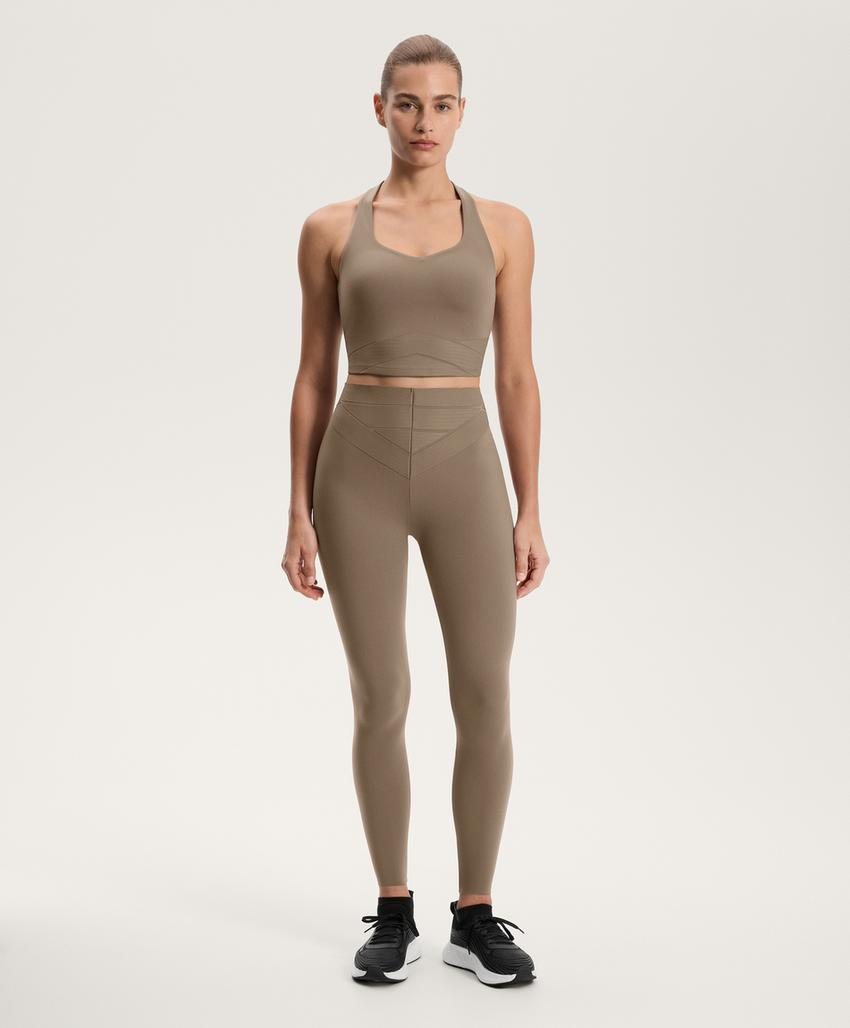 Леггинсы длиной до щиколотки с высокой талией и компрессией core control block 65 см l33669254