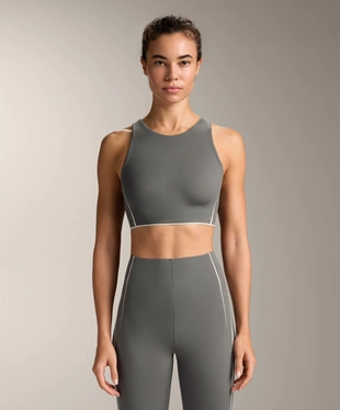 COMPRESSIVE RETRO TANK TOP- Заказать в России