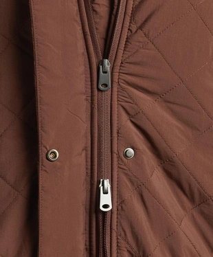 RUST | 3894/945/399 - OYSHO Длинное гидрофобное пальто с утеплителем из FELLEX® AEROGEL