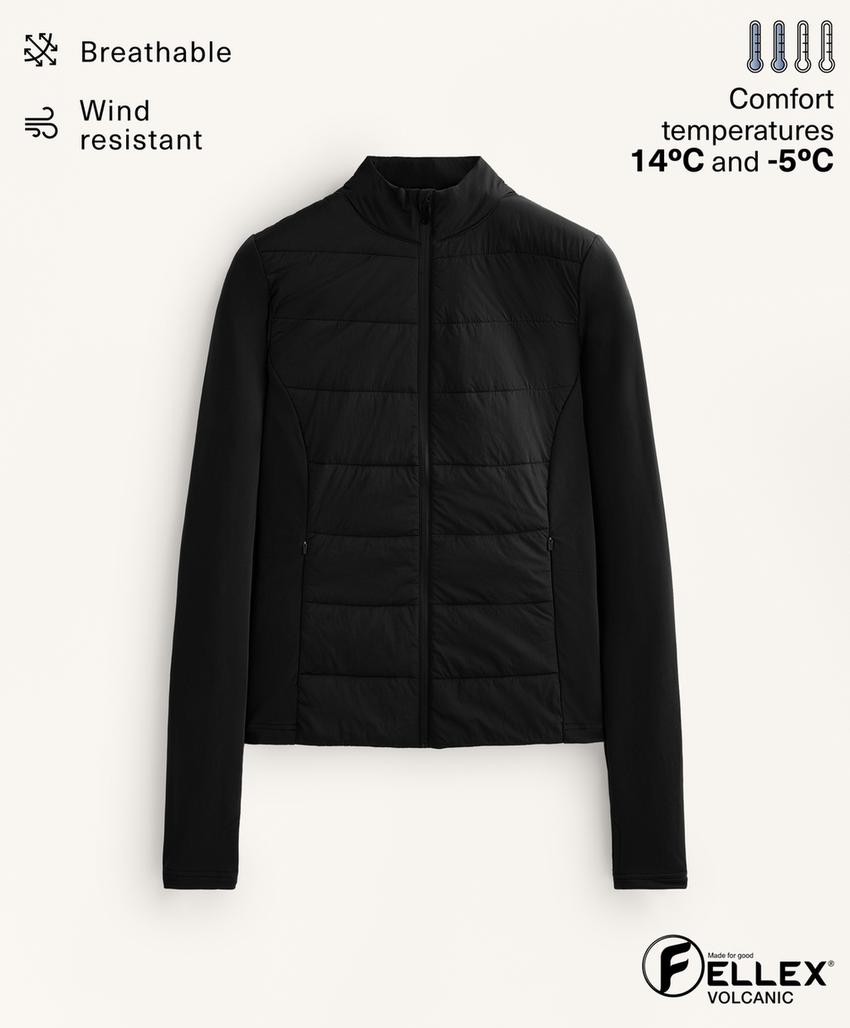 Объемная техническая куртка с наполнителем fellex® volcanic