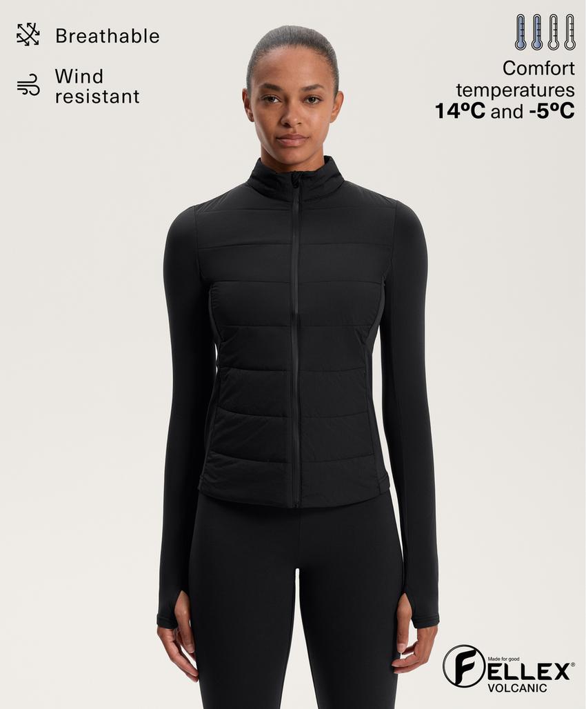 Объемная техническая куртка с наполнителем fellex® volcanic