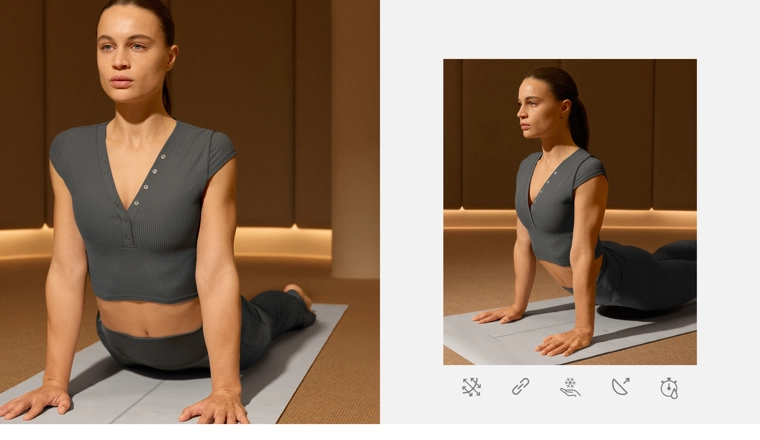 Футболка с коротким рукавом из ребристого материала comfortlux