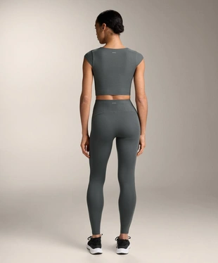 Футболка с коротким рукавом из ребристого материала COMFORTLUX- Заказать в России