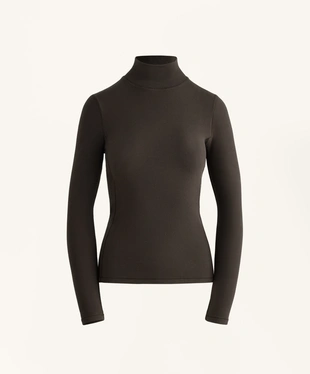 HIGH-NECK THERMAL BASE LAYER FLEECE TOP- Заказать в России