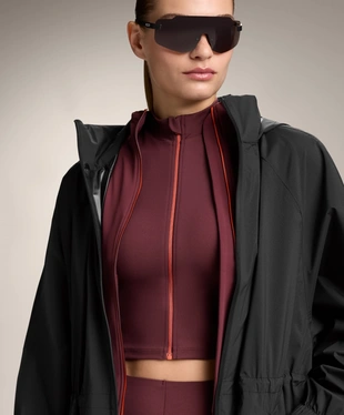 COMPRESSIVE ZIP TANK TOP- Заказать в России