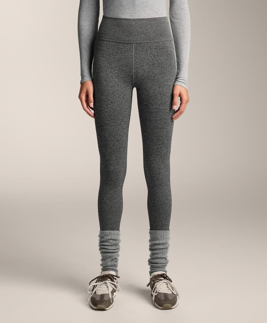 Леггинсы до лодыжек без швов, длиной 65 см