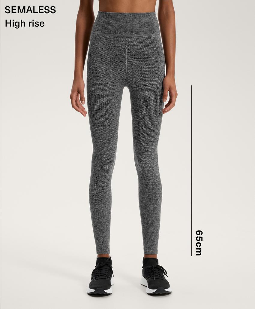 Леггинсы до лодыжек без швов, длиной 65 см