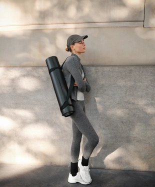 SEAMLESS ANKLE-LENGTH LEGGINGS 65CM- Заказать в России