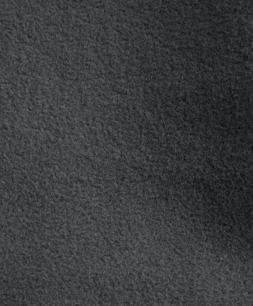 Утепленные брюки с высокой посадкой из ребристого материала, длиной 70 см, с широкими штанинами