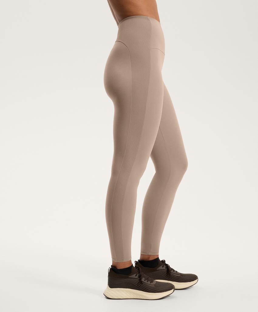 Леггинсы с высокой посадкой до лодыжек из ребристого материала comfortlux