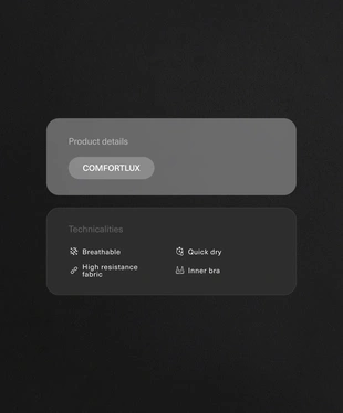 COMFORTLUX OPEN BACK TWIST TANK TOP- Заказать в России