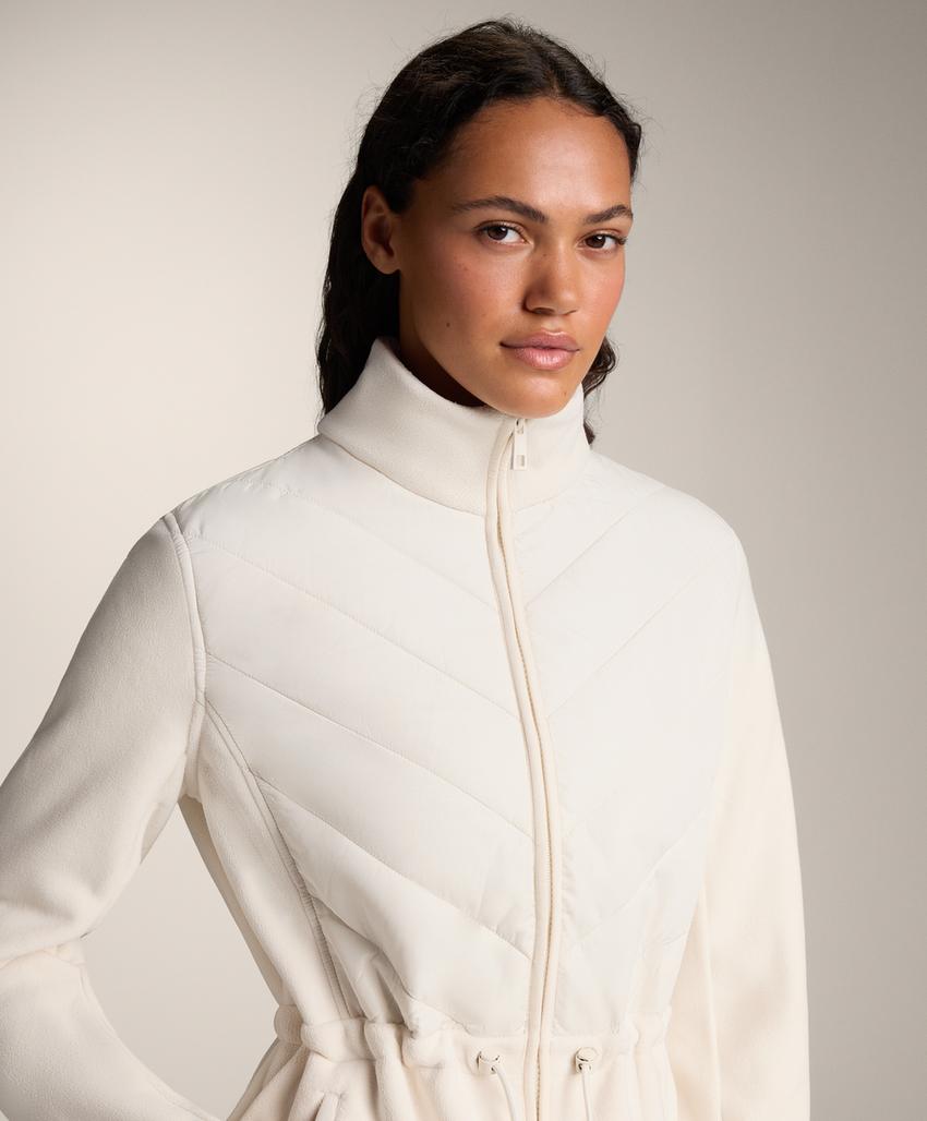 Пуховик из полара fellex® aerogel с регулируемой талией