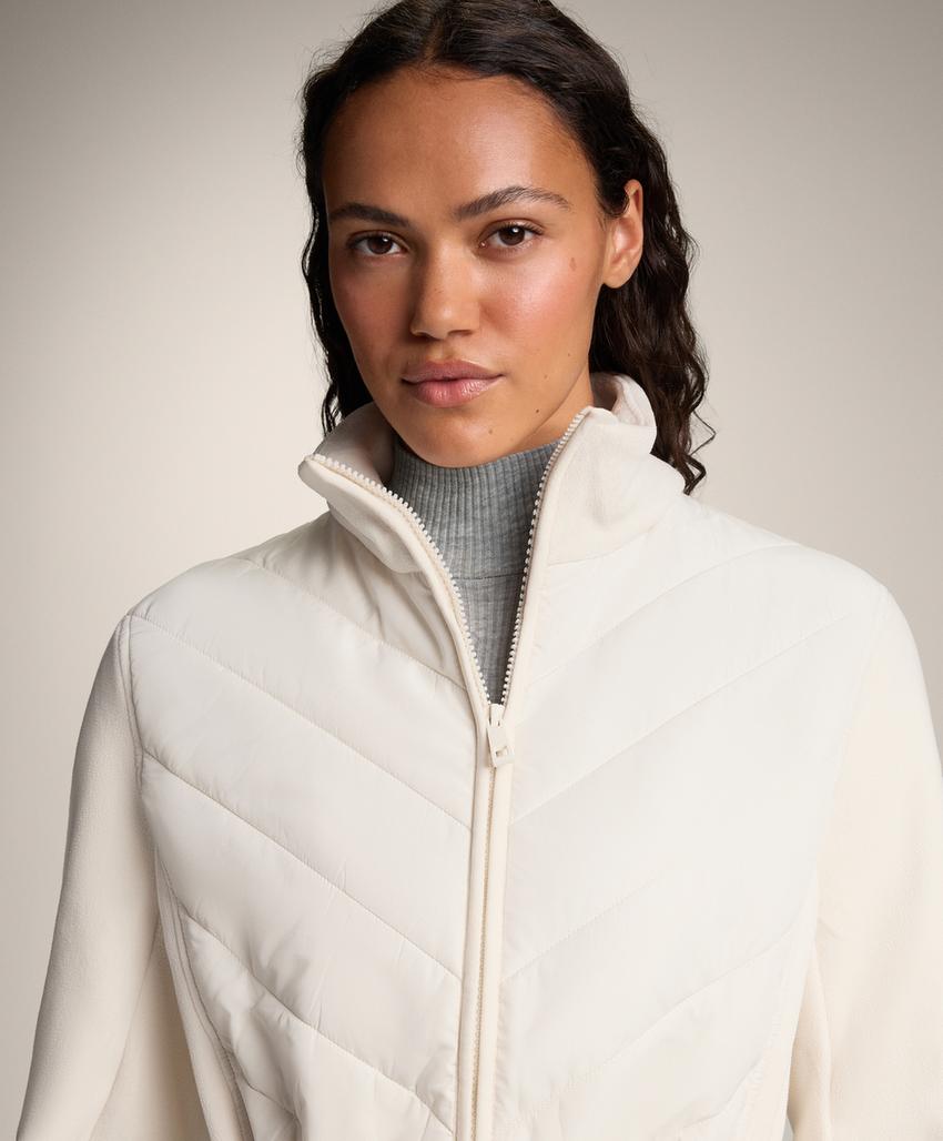 Пуховик из полара fellex® aerogel с регулируемой талией