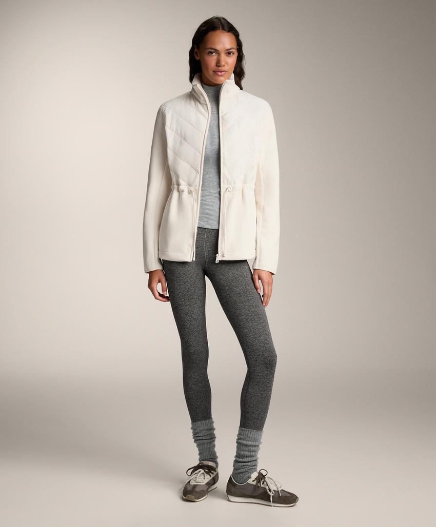 Пуховик из полара fellex® aerogel с регулируемой талией