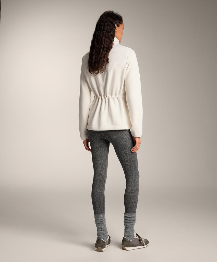 Пуховик из полара fellex® aerogel с регулируемой талией