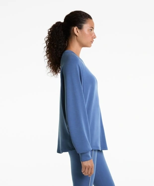 Свитшот OVERSIZE с модальным ребром- Заказать в России