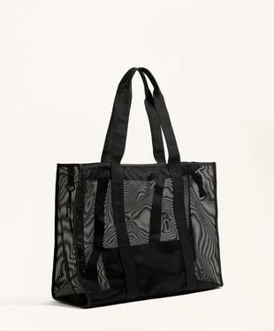 SHOPPER BAG WITH INTERIOR SMALL BAG- Заказать в России