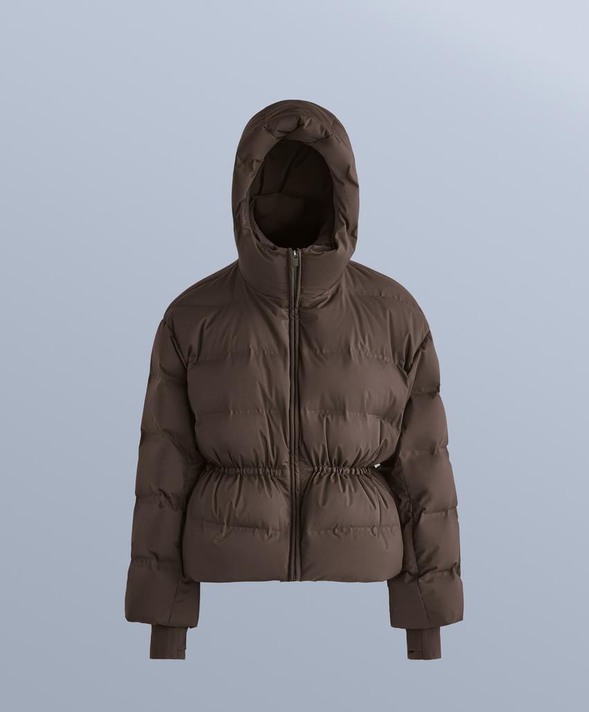 Легкая утепленная пуховая куртка minardi piume ski с водоотталкивающим покрытием