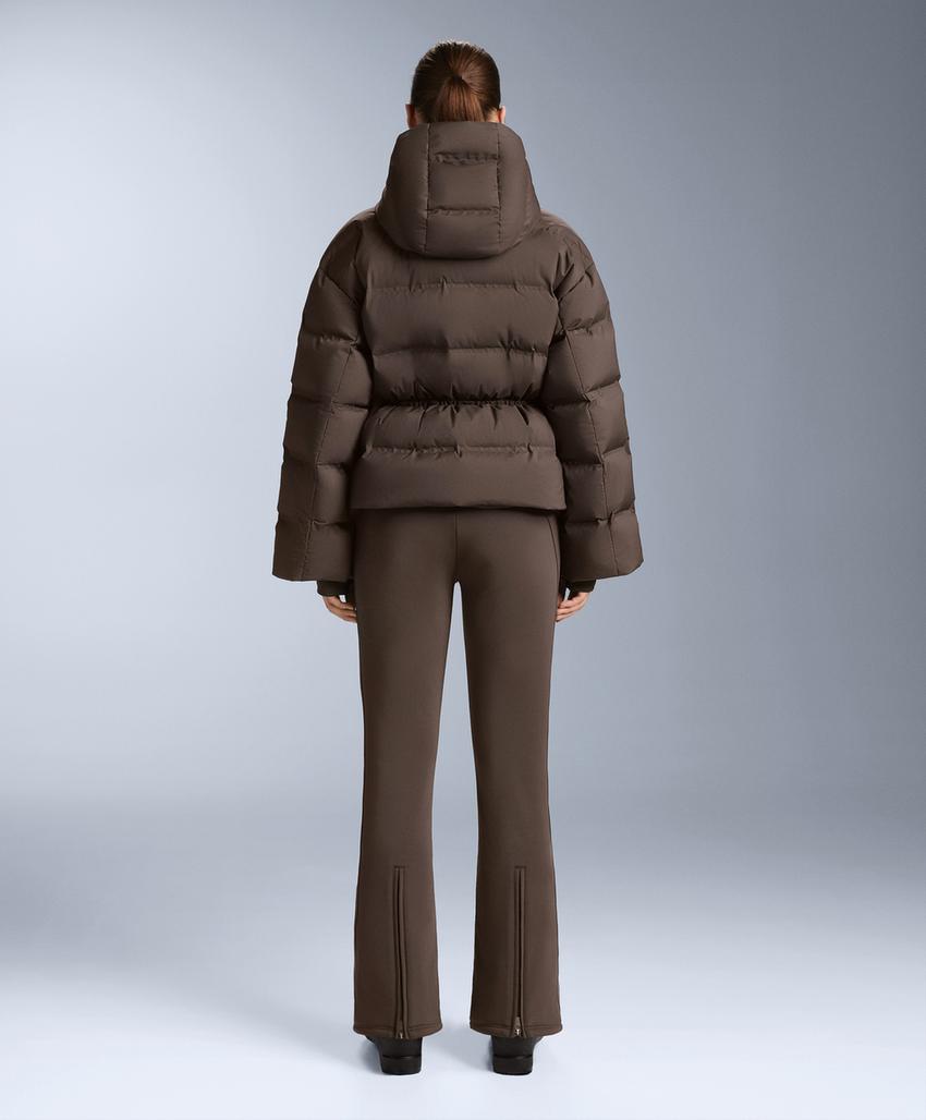 Легкая утепленная пуховая куртка minardi piume ski с водоотталкивающим покрытием