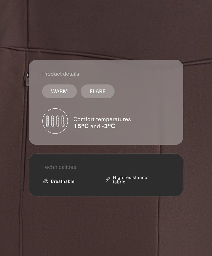 Фланелистые брюки с высокой посадкой и карманами