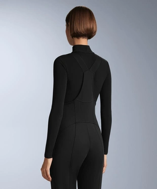 WATER-RESISTANT FLARE SKI DUNGAREES- Заказать в России