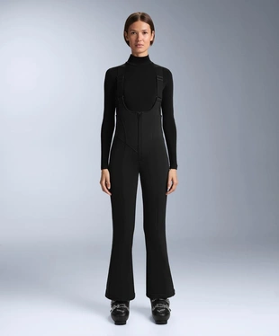 WATER-RESISTANT FLARE SKI DUNGAREES- Заказать в России