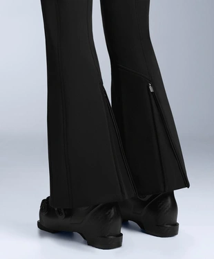 WATER-RESISTANT HIGH-RISE FLARE STRETCH SKI TROUSERS- Заказать в России