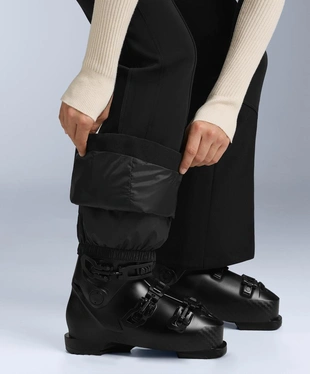 WATER-RESISTANT HIGH-RISE FLARE STRETCH SKI TROUSERS- Заказать в России