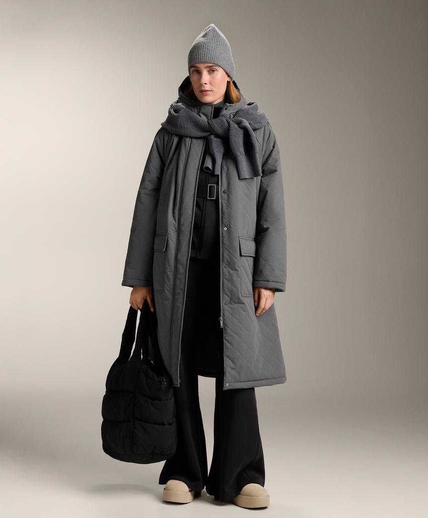 Плащ на запах с мягким модалом