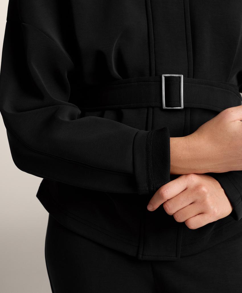 Плащ на запах с мягким модалом