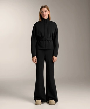 Плащ на запах с мягким модалом- Заказать в России