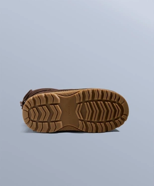 LACE-UP TECHNICAL SPLIT LEATHER BOOTS- Заказать в России