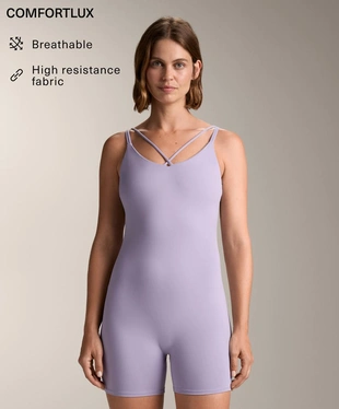 COMFORTLUX DOUBLE STRAP SHORT JUMPSUIT- Заказать в России