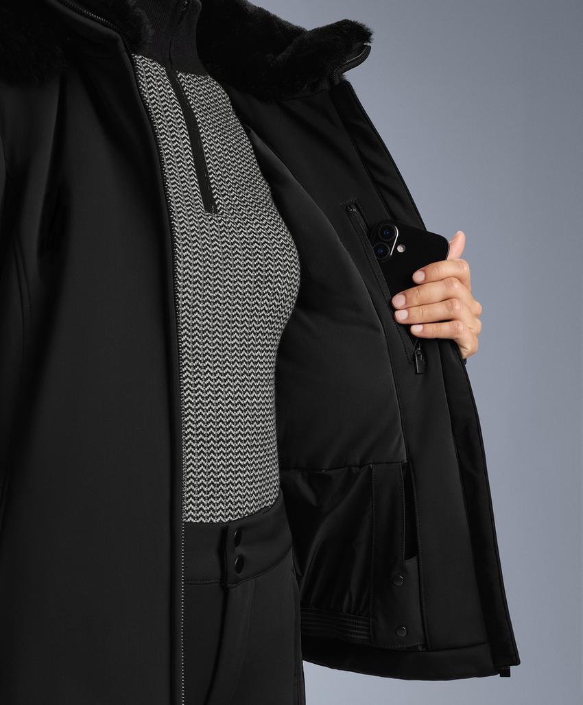 Супер-узкая куртка primaloft® ski с водоотталкивающей отделкой