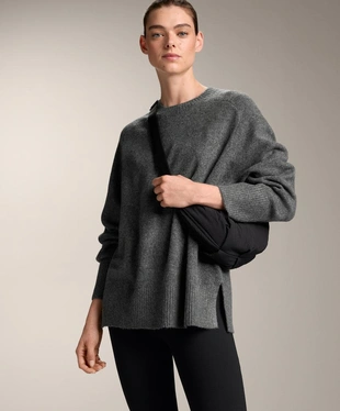 SOFT KNIT ROUND NECK JUMPER- Заказать в России