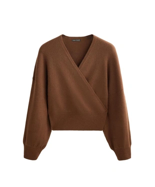 CROSSOVER RIB KNIT JUMPER- Заказать в России