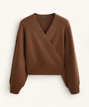 CROSSOVER RIB KNIT JUMPER- Заказать в России