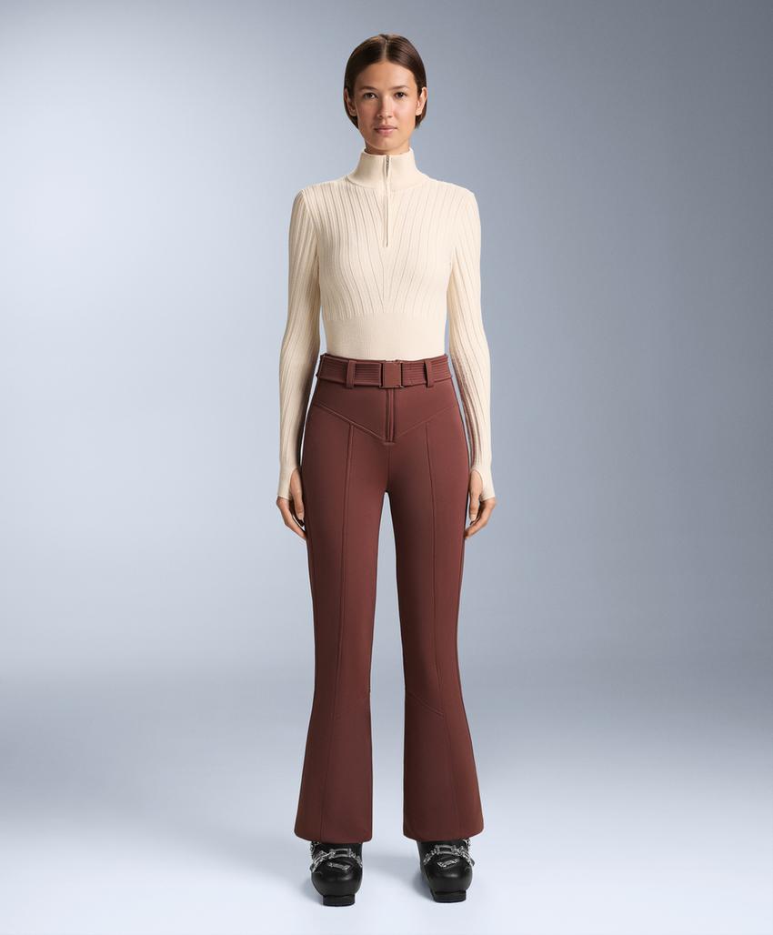 Футболка утепляющая ребристая вязаная для базового слоя