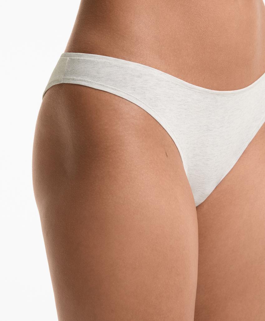 5 бразильских трусиков из хлопкового микса